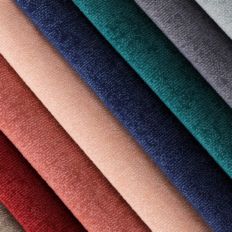 Tekstur embossed fabrik sofa baldu salji